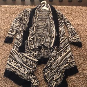 Navy and white Cardigan